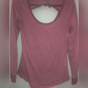 Women's Long Sleeve Top - Purple